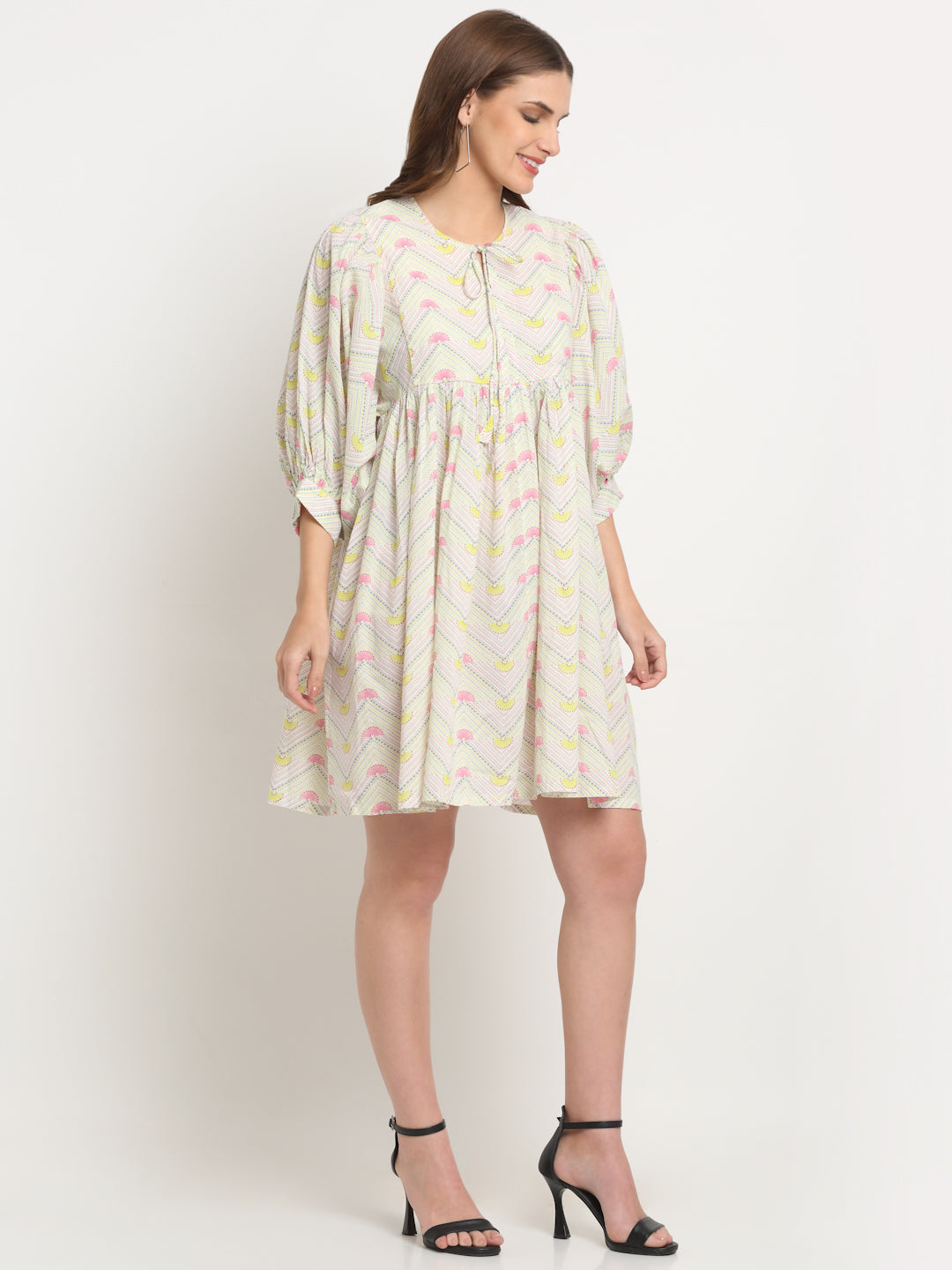 Cotton Printed Dress